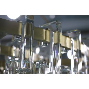 Customized Marignan Round Chandelier 122cm Perfect Combination of Crystal and