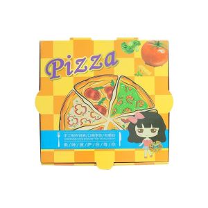 Quality OEM Biodegradable Takeaway Pizza Boxes CMYK 4 Color Offest Printing for sale