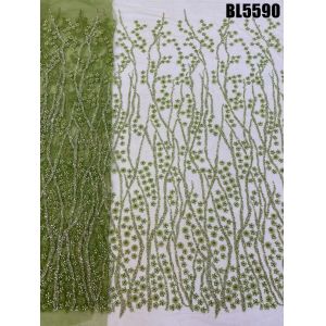 Wholesale price embroidery fabric chantilly fabric african french lace fabric