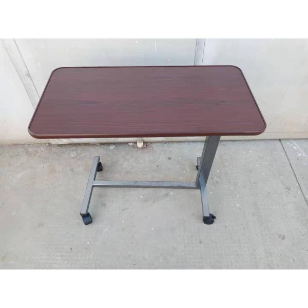 765X385mm Hospital Bed Tray Table Portable Over Bed Table Coil spring
