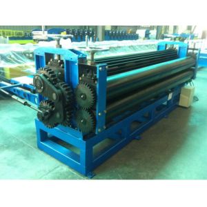 G550 Galvanized Sheet Barrel Type Roof Panel Roll Forming Machine 0.15 - 0.4mm