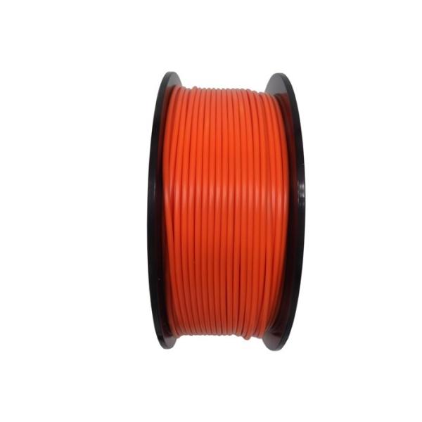 Eco-Friendly Dark Orange PLA 3D Printer Filament / 3d Printer Pen Filament