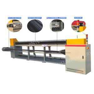 380V Touch Screen Woven Hexagonal Wire Netting Machine