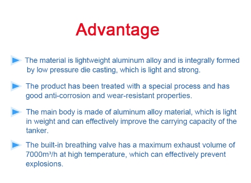 20 Inch European Aluminum Alloy Manhole Cover with Single Valve