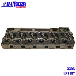 Casting Iron E3306 3306 Diesel Engine Cylinder Head 8N1187