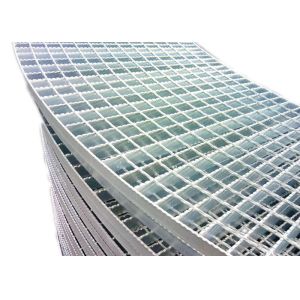 Hot Dipped Galvanized Platform Steel Grating Press Welded