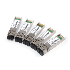 10G/ps DWDM SFP+ Optical Transceiver 1530.33 - 1561.42nm 80KM For10GE