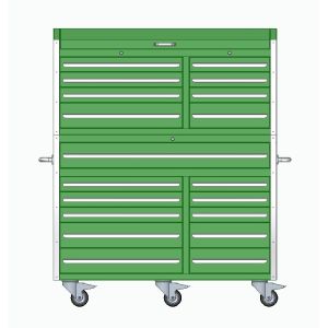 Customized Support Heavy Duty 20 Drawer Tool Box Cart for Workshop Garage