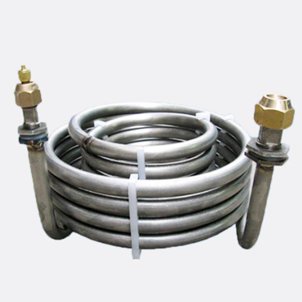 Buy Aquarium Evaporator Titanium Tube 6000KW Coil Heat Exchanger at wholesale prices