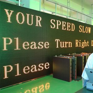 IP65 Waterproof 16mm Pixel Pitch 1R1G1B Pixel Composition VMS LED Display