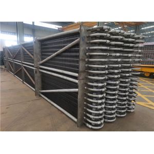 Quality 4kW Vertical Fin Tube Reduce Thermal Stress Boiler Economizer for sale
