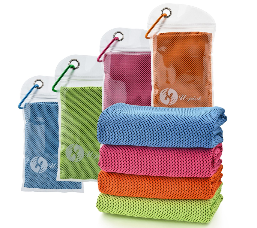 Quality Quick Dry Instant Microfiber Cooling Towel Gym Towels With Logo Custom Sport Towels for Neck and Face for Gym Sweat Towels Custom for sale