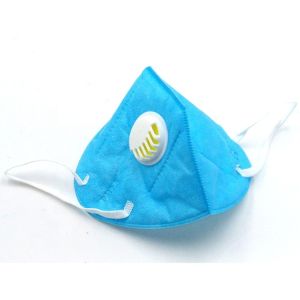 Anti Dust FFP2 Foldable Dust Mask With Valve High Filtration Capacity