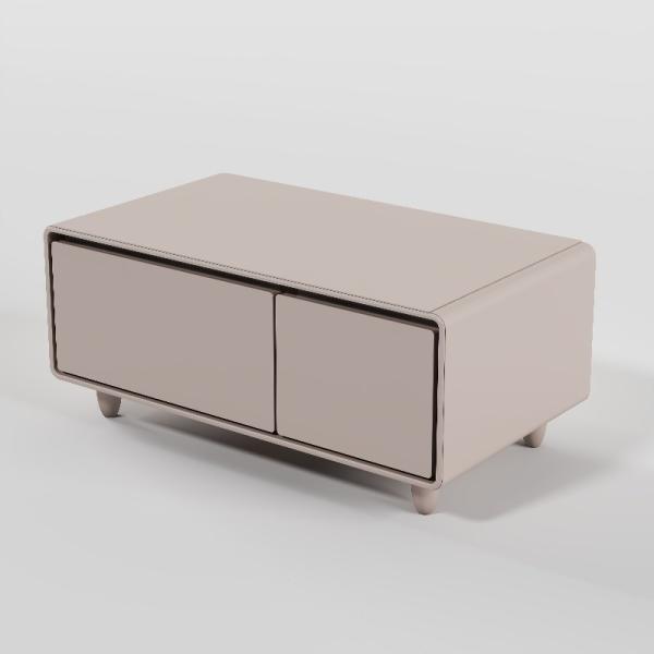 Home Living Furniture Table with Multifunctional Fridge Refrigerator and