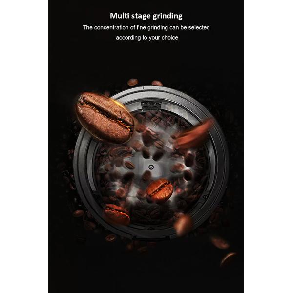 Portable Electric Espresso Coffee Machine Made of Stainless Steel for Home and Office