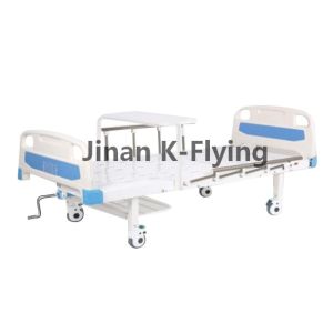 K Flying ODM Single Crank Manual Nursing Bed Hospital