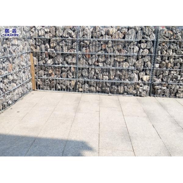 Buy Outdoor Welded Mesh Gabions / Galvanized Wall Basket Fast Delivery at wholesale prices