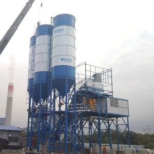 Quality Hzs60 60m3/H High Efficiency Concrete Batching Plant Price for sale