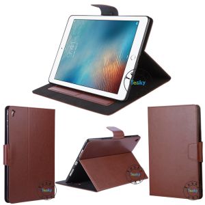Premium Leather Case Stand Cover with Card Slots, Pocket for ipad pro 9.7 inch