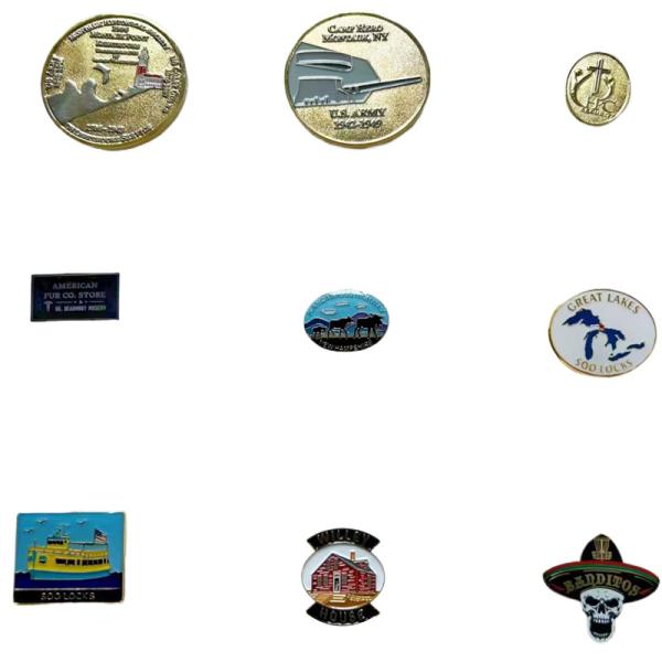 Custom Metal Lapel Pins for Organizational Identification