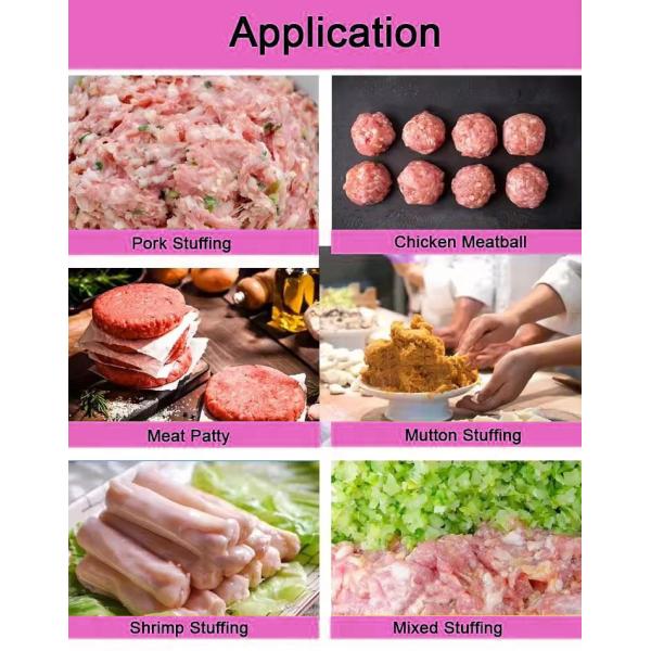220v / 110v Meat Preparation Machine For Meat Cutting And Fresh Frozen Meat Processin