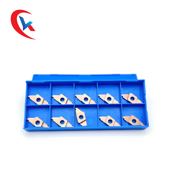 TKF16R200-S16 For rotary lathes Slot Width 1.0-3.0mm PVD Coating ProcessingCarbide Grooving Inserts