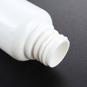 Custom Empty PLA Biodegradable Plastic Bottles Cosmetic Shampoo Packaging