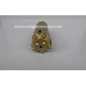 Button Size 43mm R32 Threaded Drill Bits For Zambia Copper Mining Drilling