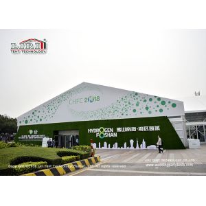Strong Frame Outdoor Marquee Tent With 50m Clear Span For Temporary Exhibition