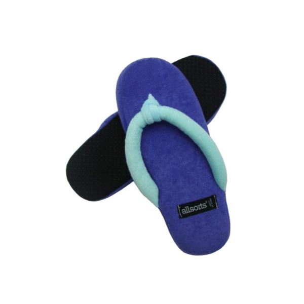 Hotel Disposable Slippers With Skidproof Point , Hotel Bathroom Slippers