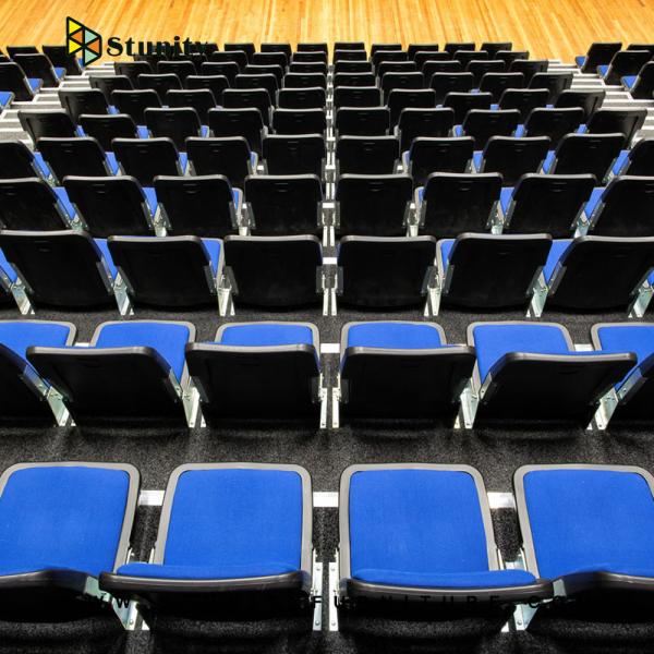 Buy Foldable Audience Bleachers Telescopic Bleacher Seating System at wholesale prices