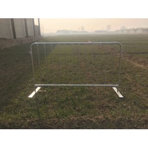 Customized Crowd Control Road Barriers Safety Temporary Metal Fence Panels