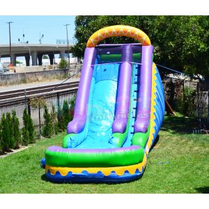 Custom Outdoor Inflatable Water Slides Kids Play Bouncy Castles