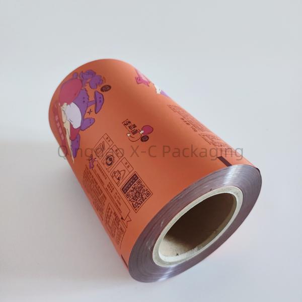 OEM Compound Laminated Packaging Film Roll With Tear Strength For Food