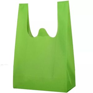Reusable Die Cut Non Woven Bags Eco Friendly Customized Color
