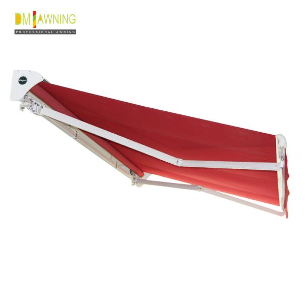 Buy light open retractable awning / Both motor and manual control awning at wholesale prices