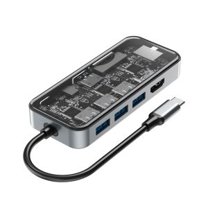 Professional Aluminum Card Reader Hub for Enhanced Workflow