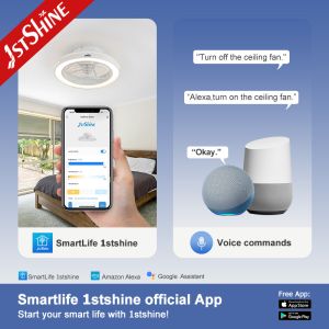 Home Office LED Ceiling Fan with Dimmer Support and Low Energy Consumption 6