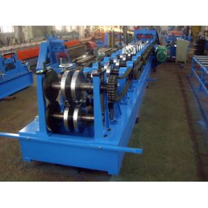 China 15-20 MPa Hydraulic Pressure C Z Purlins Rolling Machine With Chain Transmission on sale