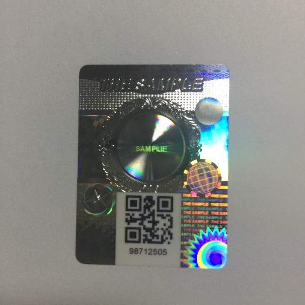 Personalized Digital Printing Security Stickers with Custom Logos and Durable