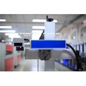 Steel Titanium Copper Laser Marking Machine Fast Speed Flying 20w