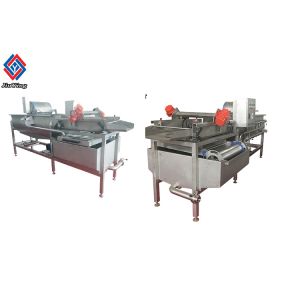 Industrial 380v 3p 1500kg/H Vegetable Fruit Washing Machine