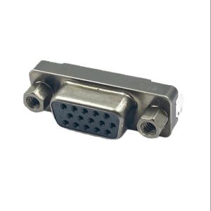 4.75mm Female Mini D-SUB 15P DB15 Plug Connector Slim HD R/A HDR Type
