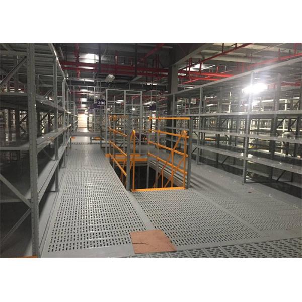 Buy Heavy Duty Powder Coated Steel Mezzanine Storage Racking at wholesale prices