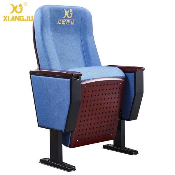 Buy Folding Retractable Patent Design Church Auditorium Seating With Hole Painted Seat at wholesale prices
