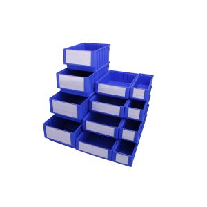 Office Organization Eco-friendly PP Storage Box with Partition and Stackable