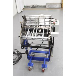 12mm 320LS Paper Folding Vertical Stacker 250W Collection Sheet Folder Machinery