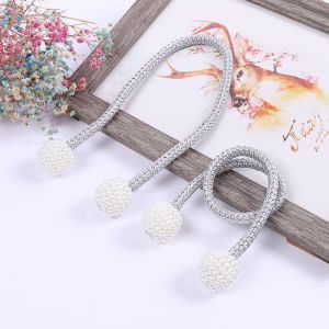 46cm Magnet Curtain Tiebacks Apartment Office Decoration