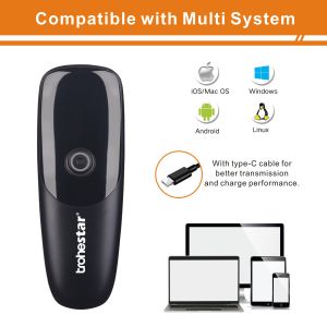 IP42 Bluetooth 2D Barcode Scanner