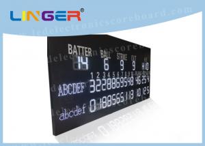 Quality Multi Purpose LED Baseball Scoreboard Remote Control With Time Function for sale